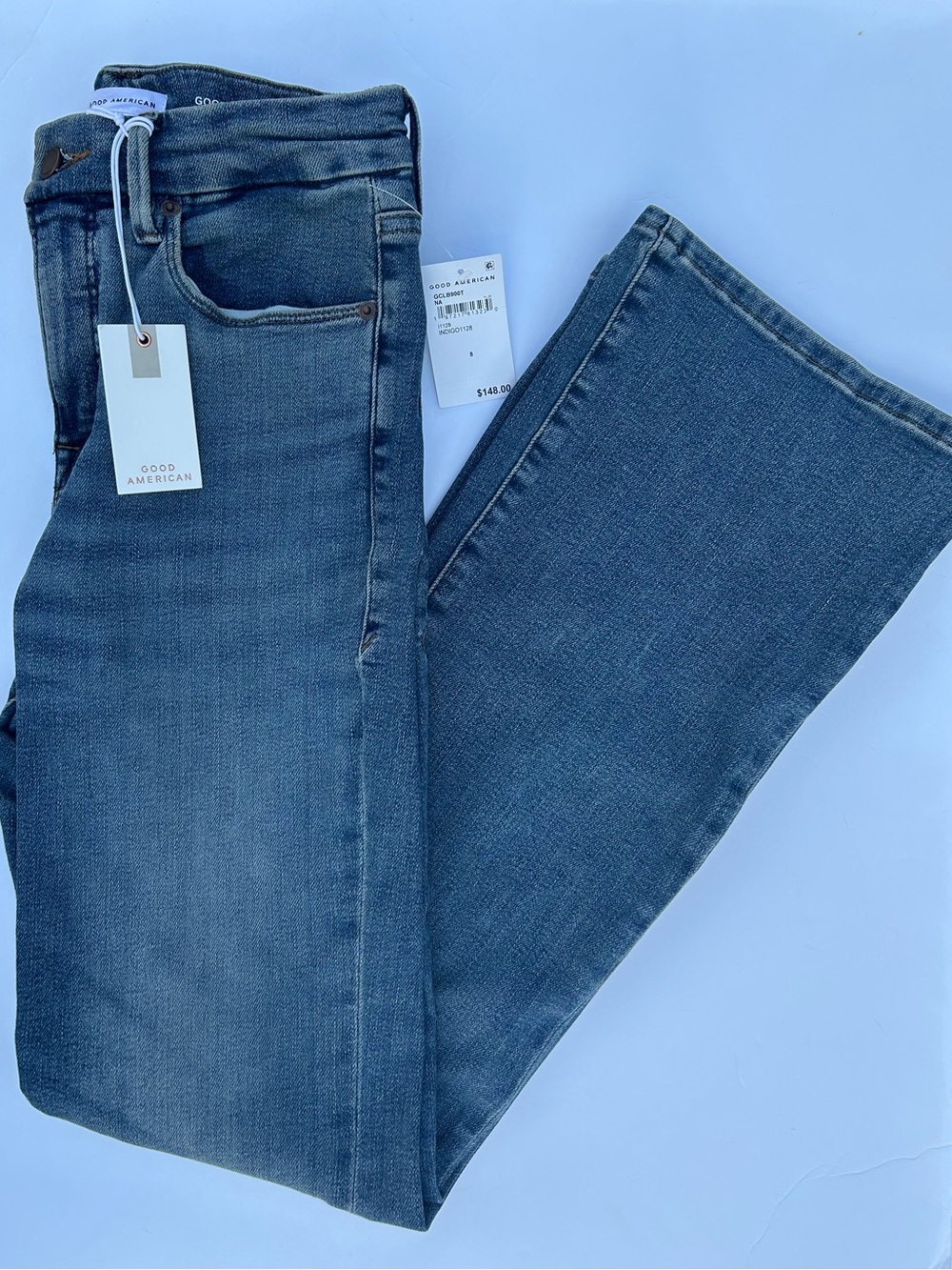 NWT🌷Good American Good Classic Slim Bootcut Jeans